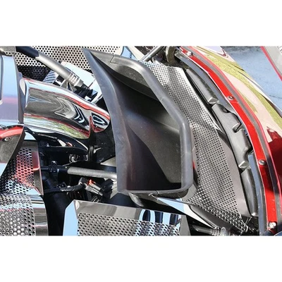 Cubierta de tubo de ventilación para Chevy Corvette Z06/C7 2014-2019 [acero inoxidable/perforado] Foto 1 de 2