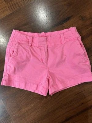 Pantalones Cortos Para Mujer Vineyard Vines Martha's Vineyard 3.5" Sólidos Todos los Días Talla 0 Rosa Foto 1 de 4
