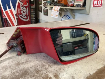 Espelho de porta PONTIAC FIREBIRD TRANS AM direito 93 94 95 96 97 98 99 RH POWER VERMELHO - Imagem 1 de 4