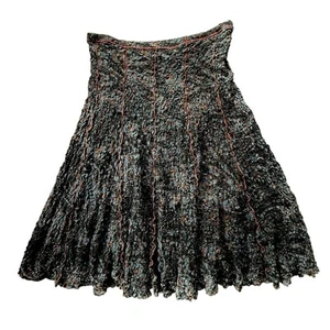 Dick & Jayne Stretch Spitzeneinsatz Rock Gr. XL gefüttert italienischer Stoff Whimsigoth - Bild 1 von 9