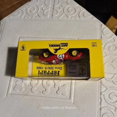 Art Model art031 Ferrari Dino 206/S 1966  pedro Rodriguez #12 1:43 boxed - Image 1 of 4