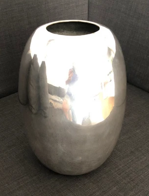 Gunther Lambert Vase silber Höhe 28,5 cm, Durchmesser 19  cm - Bild 1 von 4