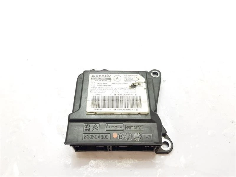 2017 PEUGEOT PARTNER BAG ECU MODULE 9803916880 - Image 1 of 4