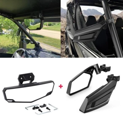 Espejos retrovisores convexos para Polaris RZR PRO XP 2/4 UTV 2020-2025 Foto 1 de 4