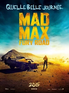 MAD MAX FURY ROAD, TOM HARDY, AFFICHE CINEMA VINTAGE (60X80) HQ - Photo 1/1