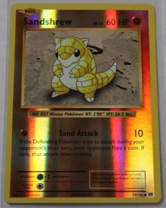 Pokemon 2016 XY Evolutions "Sandshrew" #54/108 Reverse Holo Common - Bild 1 von 4
