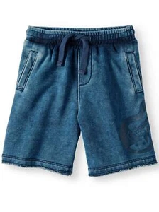 365 Kids from Garanimals Boys Graphic French Terry Shorts Size 5 - Picture 1 of 3
