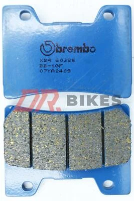 Pastillas de freno delanteras de carretera Yamaha FZR1000 Exup 1990 1991 Brembo cerámica carbono Foto 1 de 4