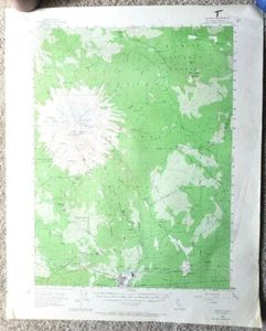 Shasta CA 1954 USGS 15 Minute Topographic Map 1:62500 Siskiyou County Topo - Picture 1 of 3