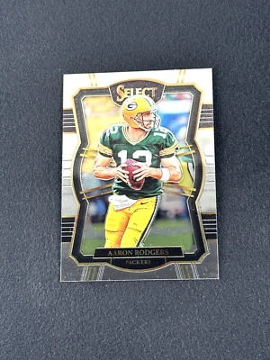 2017 Panini Select AARON RODGERS Premier Level Silver Prizm #179 Packers - Image 1 of 2