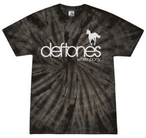 Deftones weißes Pony Batik T-Shirt Rockband Jugend- & Erwachsenengröße Baumwolle Tee - Bild 1 von 8