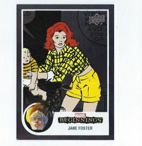 2022 Upper Deck UD Marvel Beginnings VOL.2 S.1 black FFX37 Jane Foster 24/25 - Picture 1 of 1