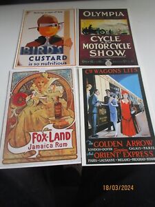 Mayfair Cards, Collection of 4 Modern postcards, Best of British Series