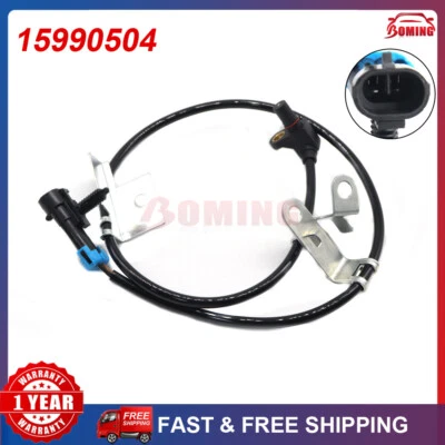 Sensor de velocidad de rueda ABS delantero derecho para Chevrolet GMC K2500 K3500 15990504 Foto 1 de 4