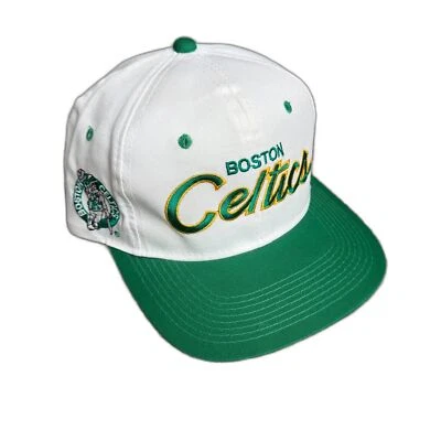 DE COLECCIÓN BOSTON CELTICS GORRA SNAPBACK ALA VERDE DEPORTES ESPECIALIDADES AÑOS 90 NBA Foto 1 de 4