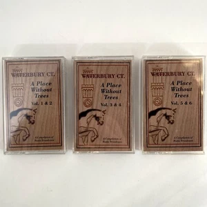 Waterbury CT A Place Without Trees History Vintage 1993 Audio Cassette Tapes Set - Picture 1 of 4