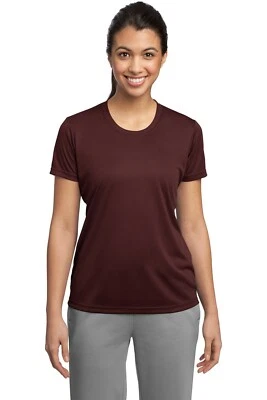 Camiseta Sport-Tek Mujer Ajuste Seco Entrenamiento PosiCharge Absorbe Humedad M-LST350 Foto 1 de 3