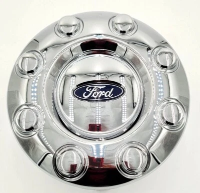 OEM 2005-2016 Ford F350 Super Duty Chrome Rear 8 Lug Center Cap - 5C34-1A096-XC - Image 1 of 4