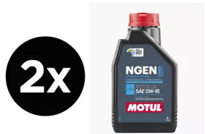 MOTUL HYBRIDÖL 0W-16 SYNTHETISCHES SCHMIERMITTEL HYBRIDMOTOR API SERVICE HEV 2LT - Bild 1 von 1