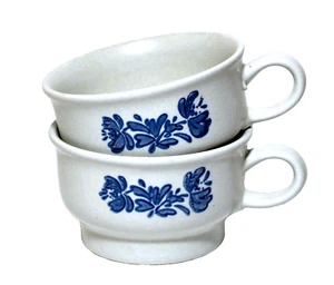 Pfaltzgraff Yorktowne Kaffeebecher Steinzeug Set 2 - Bild 1 von 8
