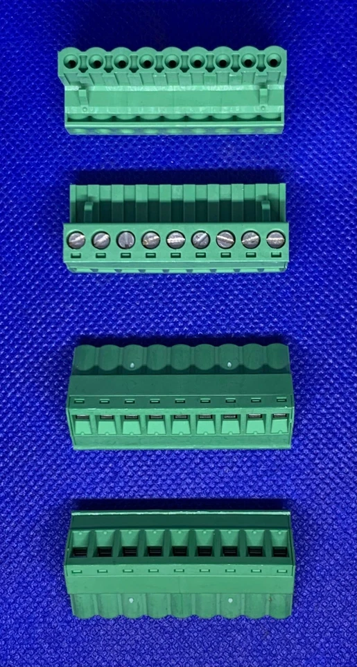 11pc MSTB259ST508 1757080 GREEN PLUGGABLE TERMINAL BLOCK 9 POSITION 12AMP 320V - Image 1 of 1