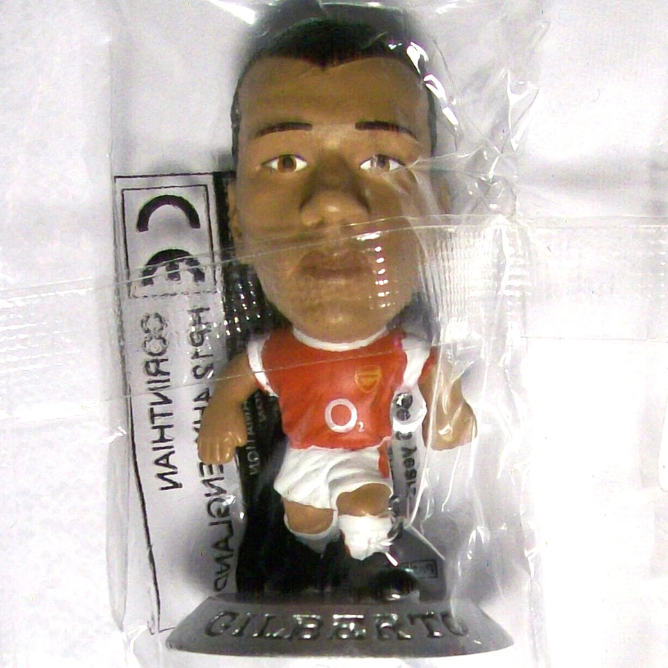 Corinthian Microstars ARSENAL Home GILBERTO MC1636 SILVER BASE - UK Series 7 - Image 1 of 1