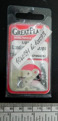Landing Gear Straps For 1/8" Wire With Screws - Pack Of 4 - Image 1 of 4