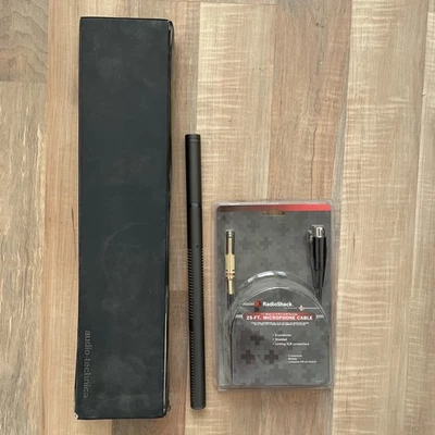 🎤 Micrófono condensador de escopeta Audio-Technica AT815b rara vez usado si alguna vez Foto 1 de 4
