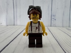 LEGO MINIFIGURE- Mac Mcloud ~ Set# 7306 ~ Pharaoh's Quest (Pha006)