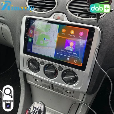 DAB+ Für Ford Focus MK II MK2 2004-2011 Android 15 Autoradio Carplay GPS 2+32GB - Bild 1 von 4