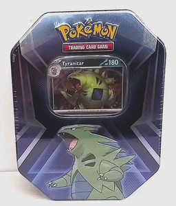 Pokémon Tyranitar Triple Whammy Collector Tin (3 Card Packs) NEW FACTORY SEALED! - Picture 1 of 6