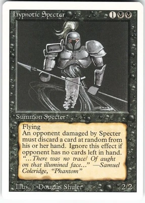 Hypnotic Specter U Revised Edition 3ED Normal MTG NM - Image 1 of 2