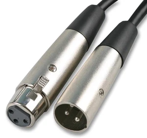 SOUNDLAB - Microfoonkabel 3 Pin XLR 20m Zwart - Afbeelding 1 van 1
