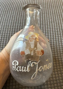 Antique Bar Back Bottle-Paul Jones - Pinch Bottle - Picture 1 of 11