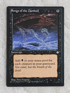 MTG Songs of the Damned Ice Age (ICE) 1995 Magic the Gathering Card NM - Picture 1 of 6