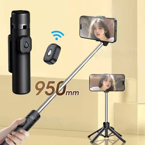 Smartphone Móvil Selfie Stick Bluetooth Trípode Telescopio Barra con Mando a Distancia - Imagen 1 de 17