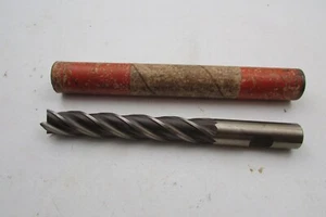 "Molino de 4 flautas cuadradas de corte central Cleveland de 5/8"" -- HSS -- 6-1/8" - Imagen 1 de 8