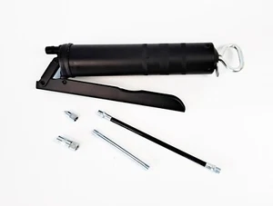 Manual Grease Gun Lever Action Heavy Duty 400CC Flexi Flexible Hose Lubrication - Picture 1 of 3