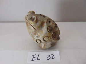 Porta incenso rana rospo ceramica firmato Israele vintage MCM metà secolo - Foto 1 di 16