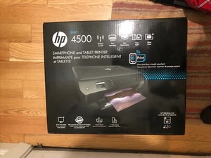 HP Envy 4500 Wireless All-In-One Inkjet Printer Open Box Needs Ink - Picture 1 of 4