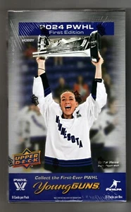 2024 UPPER DECK PWHL FIRST EDITION HOCKEY SEALED HOBBY BOX UD 2024-25 - Picture 1 of 1