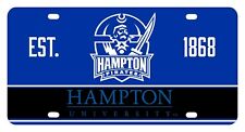 Hampton University Pirates Full Color Team Logo Mini License Plate