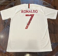 RARE Cristiano Ronaldo CR7 Portugal Signed Nike Jersey Beckett Witnessed BAS