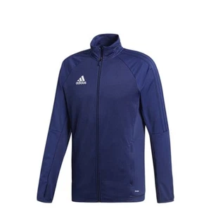 NWT adidas Youth Big Kids Climalite TIRO 17 Full Zip Training Jacket Sz M BR2707 - Picture 1 of 6