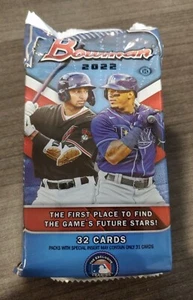 2022 Bowman Jumbo Hobby Pack - 32 Cards Factory Sealed - Fresh Box - Elly!! - Picture 1 of 1
