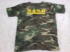 Chemise d'émission de télévision vintage années 90 MASH Maui 1995 cercle intérieur homme XL camouflage M.A.S.H USA