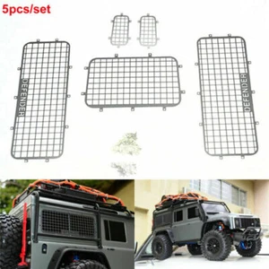 Stainless Steel Windows Guard Hardware For Traxxas TRX-4 RC Car Crawler Defender - Picture 1 of 13