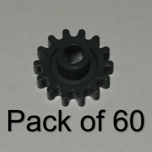 (60) K'nex Pequeño 1" 25mm Gris Engranaje Push on KNEX Piezas de repuesto Piezas a granel Foto 1 de 1