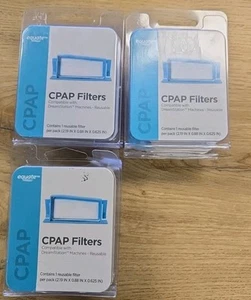 6 ct EQUATE CPAP Filters Compatible with DreamStation Machines Reusable - Picture 1 of 1