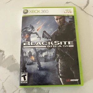XBOX 360 BlackSite: Área 51 (Xbox 360, 2007) COMPLETO, PROBADO Y FUNCIONA PERFECTAMENTE! - Imagen 1 de 3